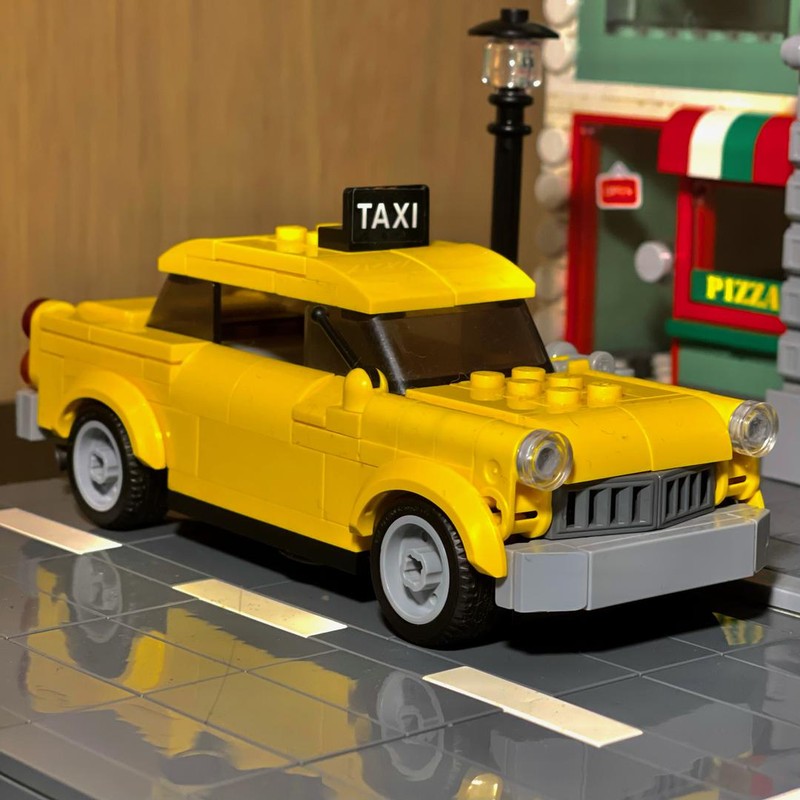 Lego Daily Bugle Taxi Modification