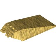 Lego Windscreen 6 x 13 x 2 / Pearl Gold