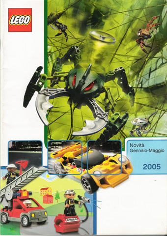 Lego 2005 Dealer Italian Novelties January - May (4264873-I)