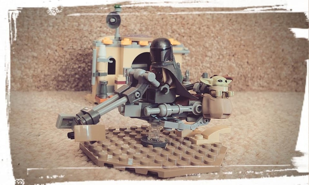 Lego Mando's Speederbike