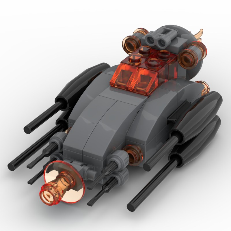 Lego Small Microscale Spaceship