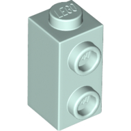 Lego Brick Special 1 x 1 x 1 2/3 with Studs on 1 Side / Light Aqua