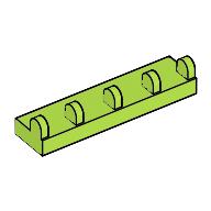Lego Hinge Tile 1 x 4 / Lime