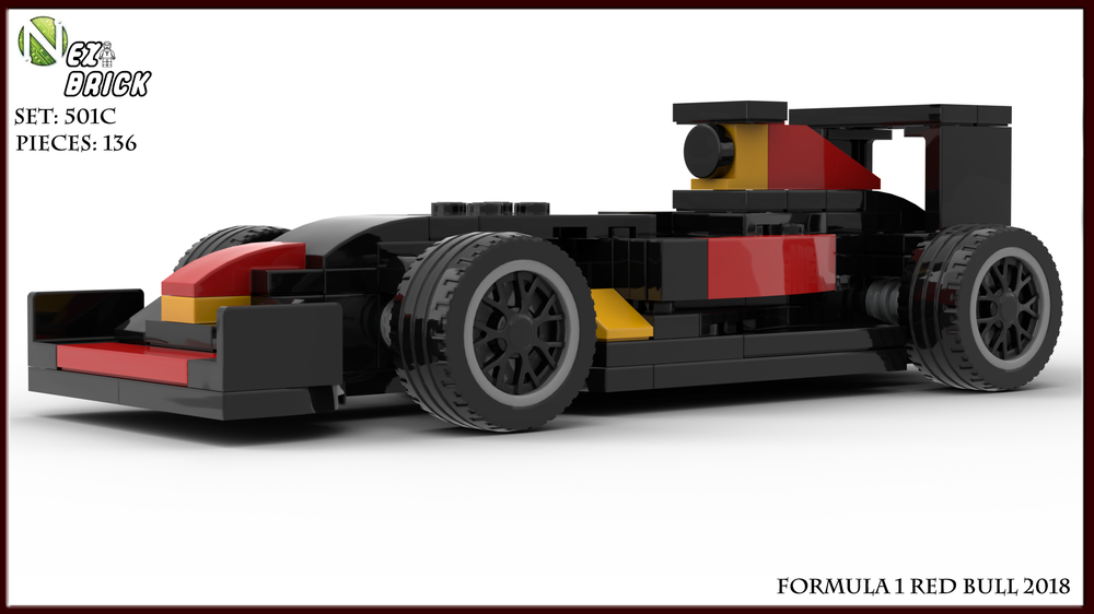 Lego Formula 1 Red Bull 2018