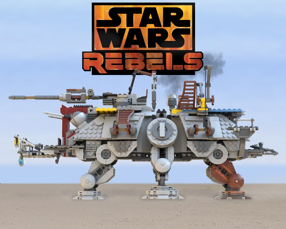 Lego Rex's AT-TE - 75337 Modification