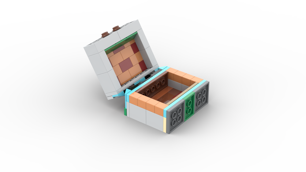 Lego 10698 Minecraft style chest