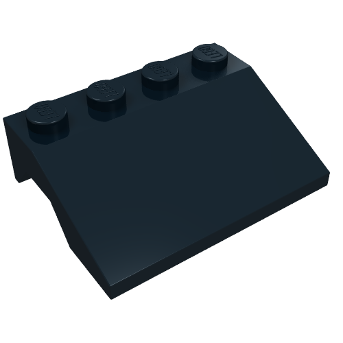 Lego Wheel Arch, Mudguard, Slope 3 x 4 / Black