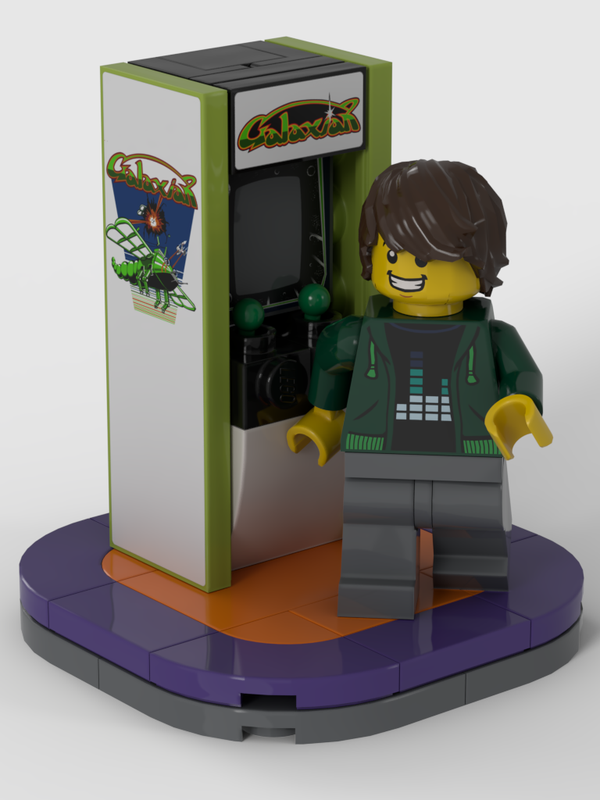 Lego Galaxian Classic Arcade Cab