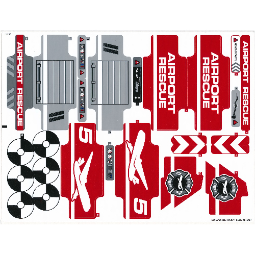 Lego Sticker Sheet for Set 42068-1 / [No Color/Any Color]