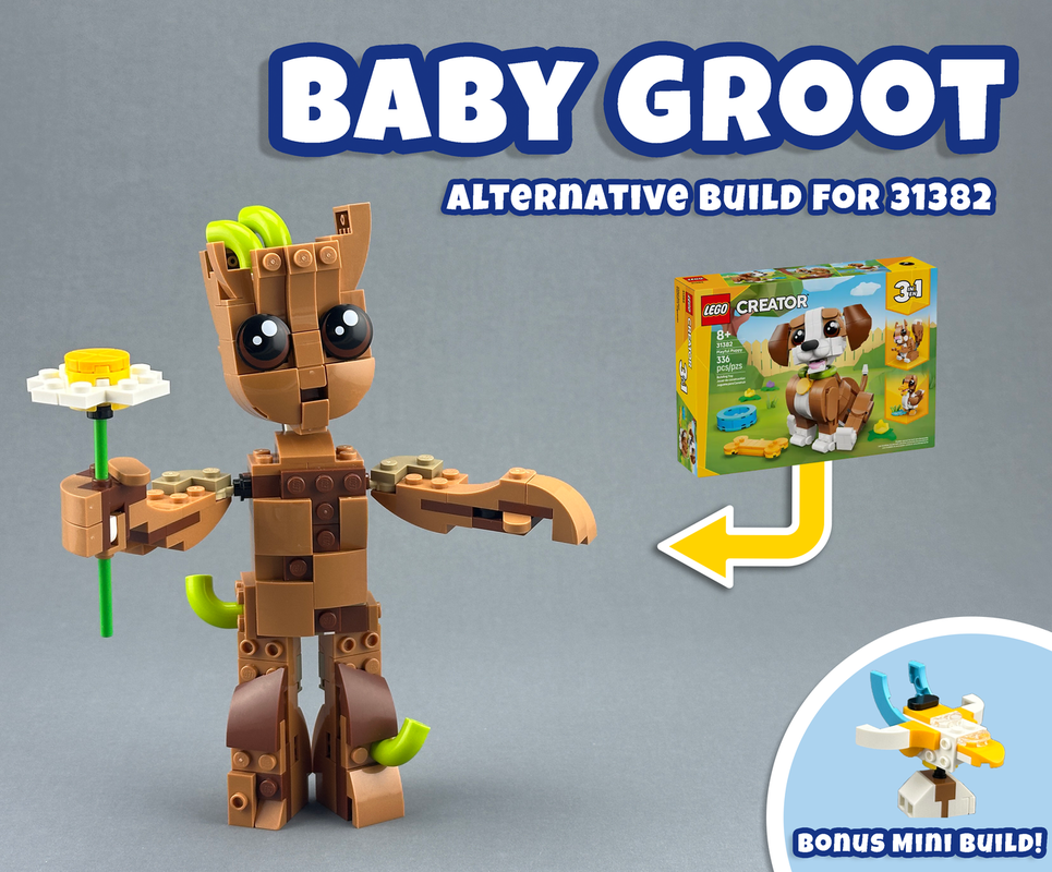 Lego Baby Groot (31382 Alternate)