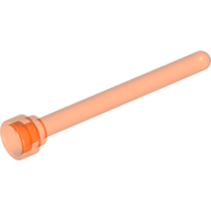 Lego Antenna 1 x 4 with Flat Top / Trans-Neon Orange