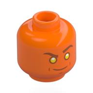 Lego Minifig Head with Print