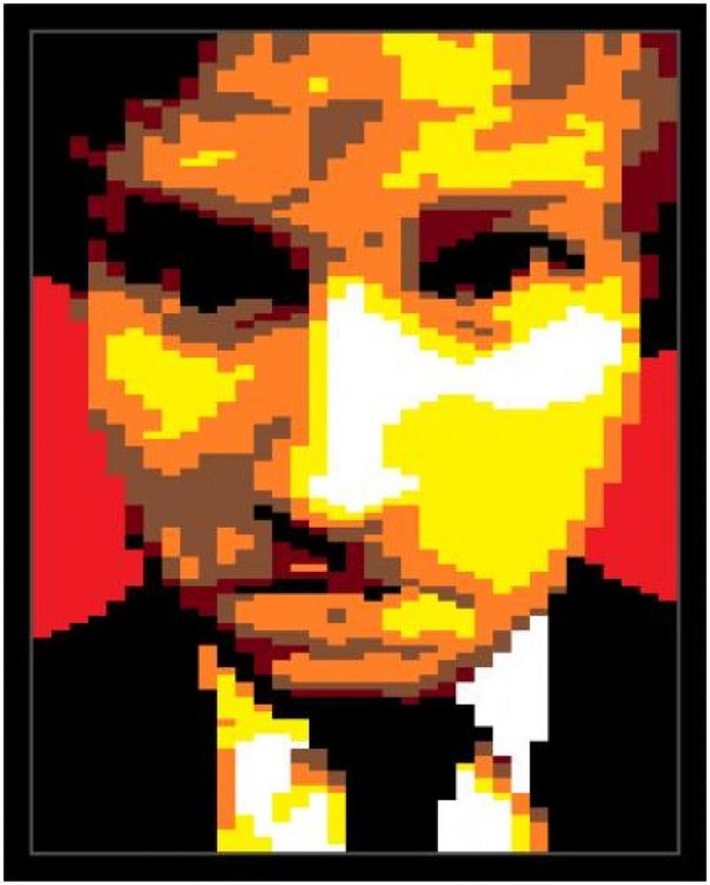 Lego ED SHEERAN (UK SINGER) CELEBRITY PORTRAIT
