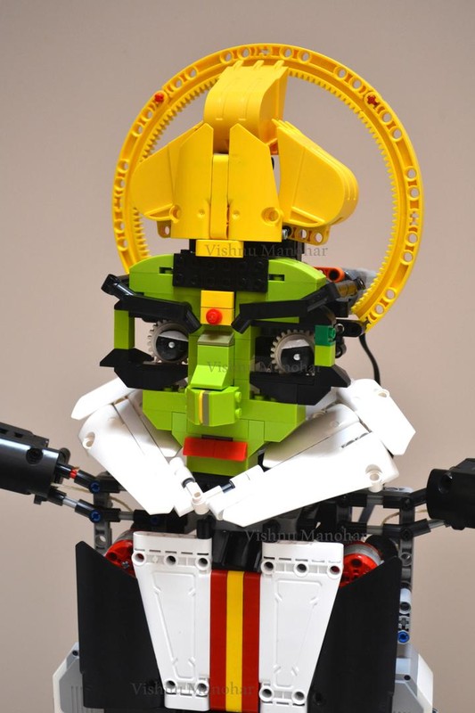 Lego Kathakali dancer