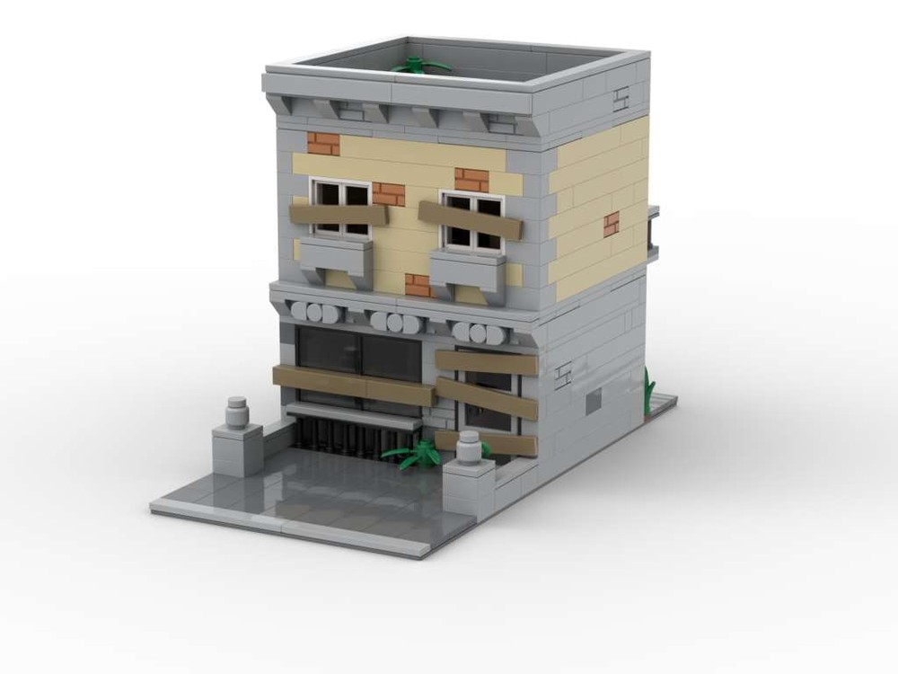 Lego Derelict building