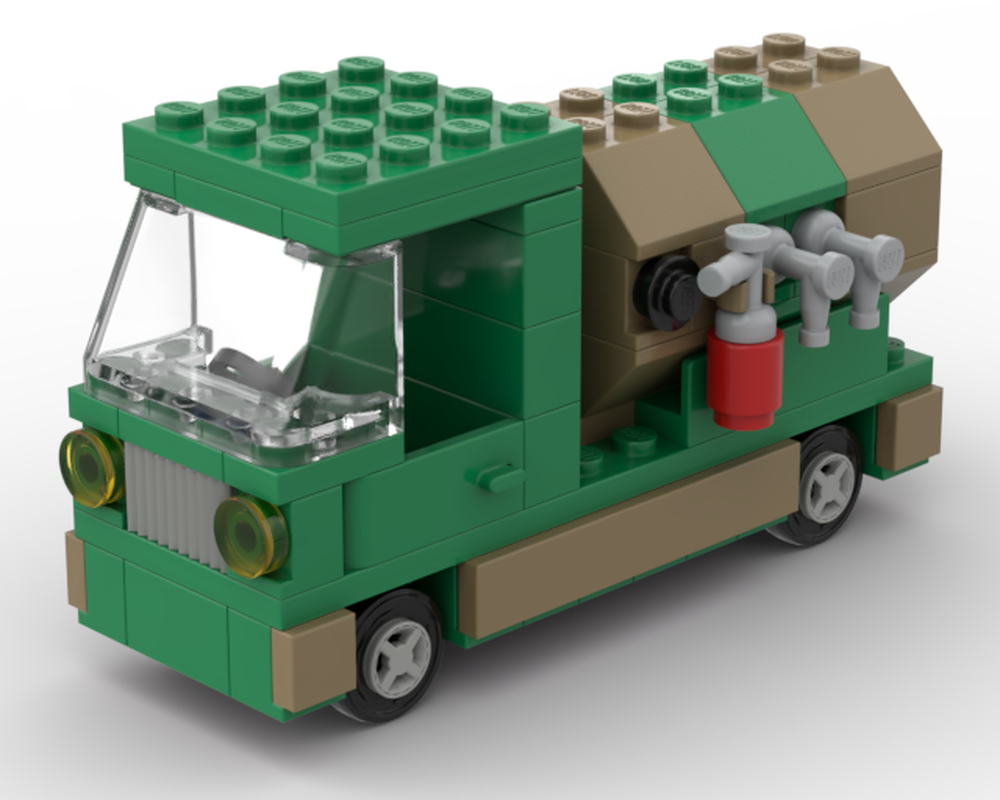 Lego gas truck