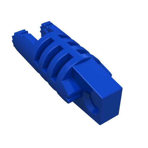 Lego Hinge Cylinder 1 x 3 Locking with 1 Finger and 2 Fingers On Ends [Undetermined Opening]