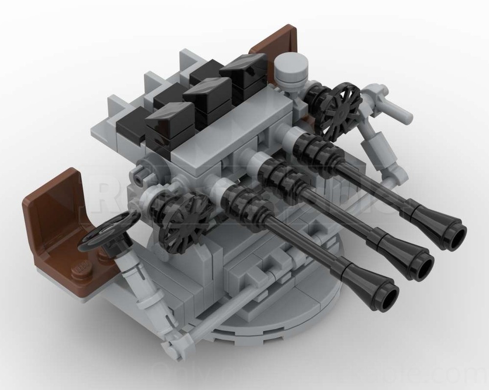 Lego Japanese Type 96 25mm Anti-Aircraft Gun