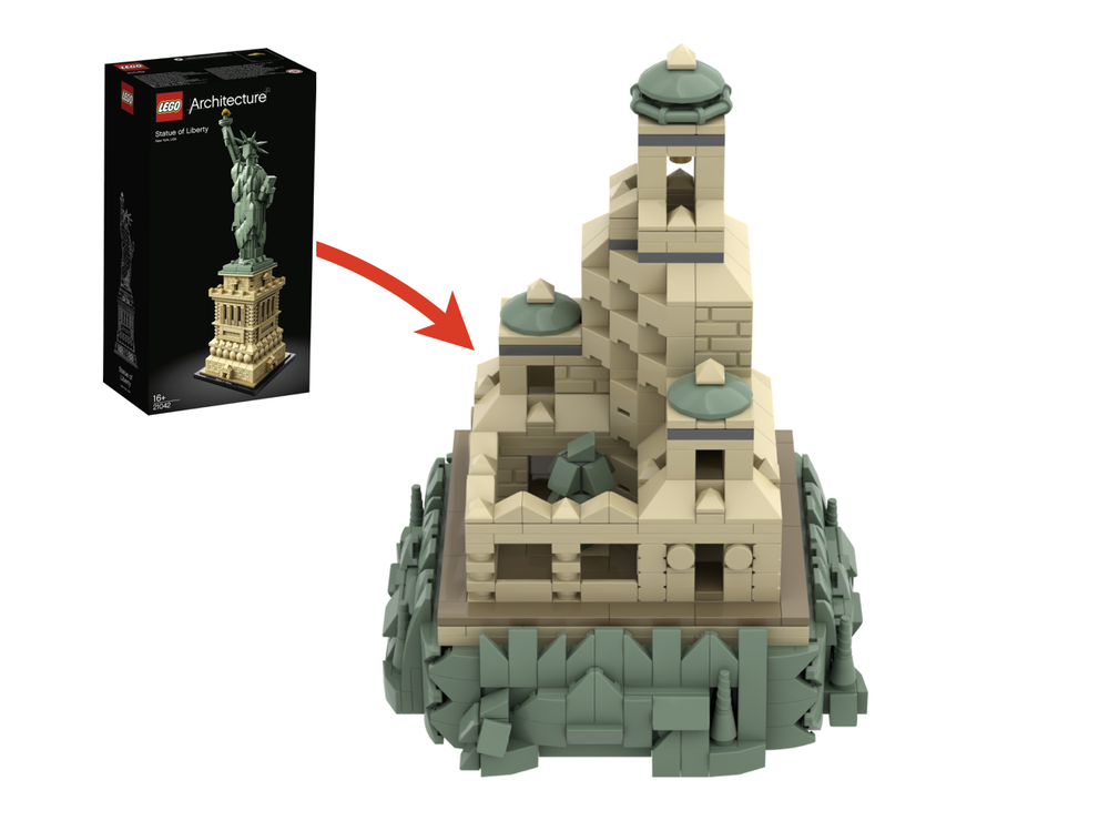Lego 21042 - Hilltop Monument