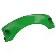 Lego Technic Panel Car Mudguard Arched 9 x 2 x 3, Arched Top #42 / Bright Green