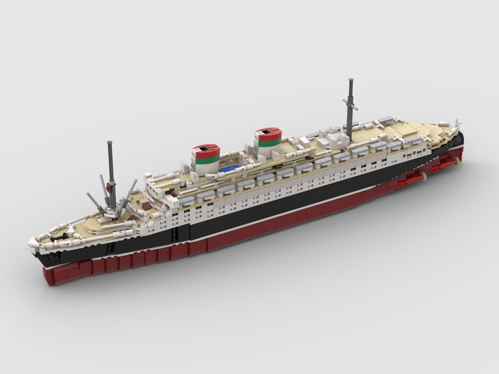 Lego Conte di Savoia (Building instructions only)
