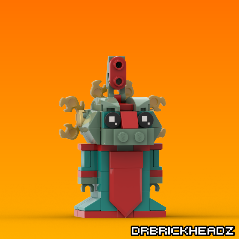Lego The Chameleon (Kung Fu Panda) Brickheadz