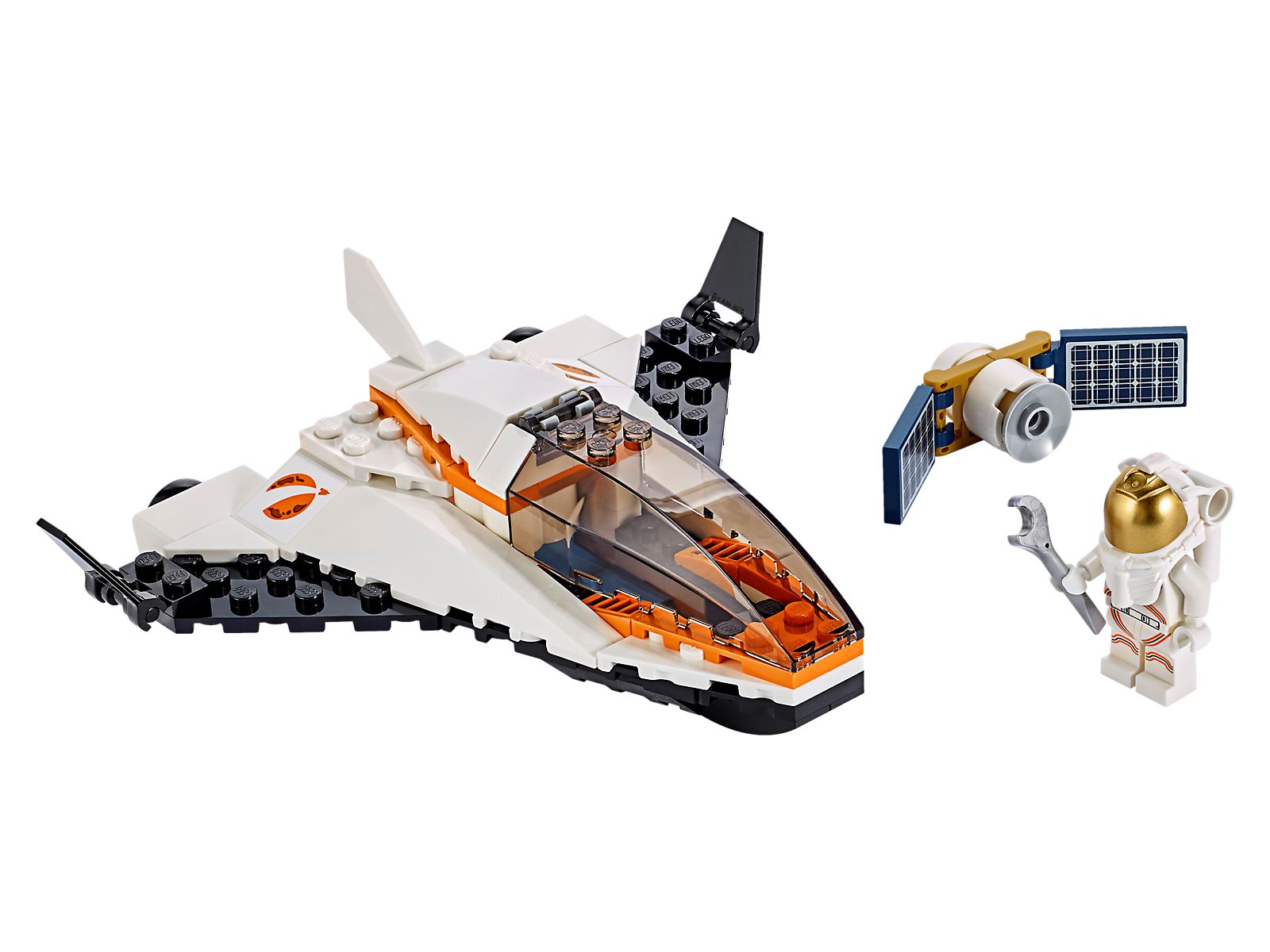 Lego Satellite Service Mission