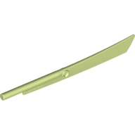 Lego Weapon Sword, Big Blade with Bar / Yellowish Green