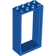 Lego Door Frame 2 x 4 x 6 / Blue