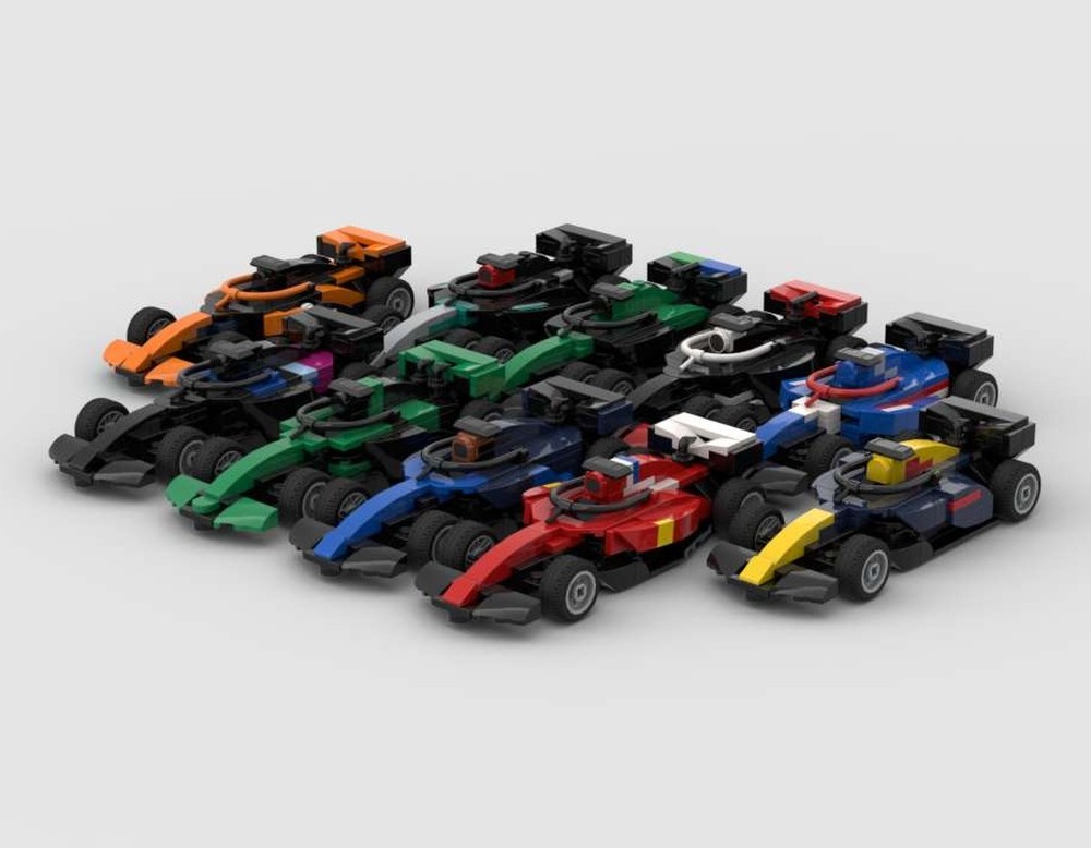 Lego F1 2025 Grid