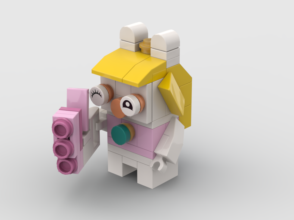 Lego Mario + Rabbids; Rabbid Peach