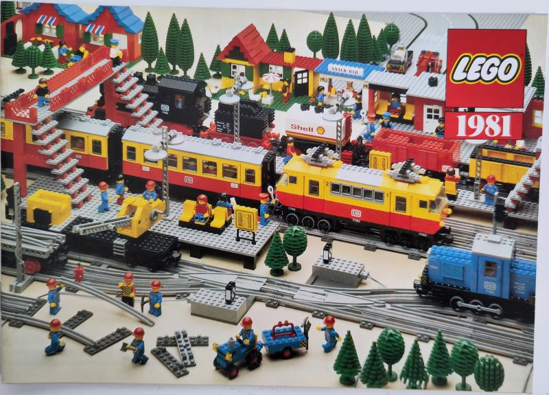 Lego 1981 Medium Train Swiss (93070 CH)