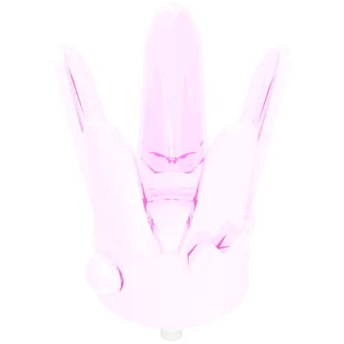 Lego Belville, Headwear, Crown Small / Chrome Pink