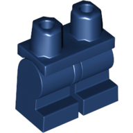 Lego Hips and Dark Blue Medium Legs [Complete Assembly] / Dark Blue