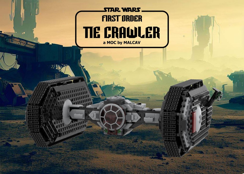 Lego First Order TIE Crawler / Century Tank