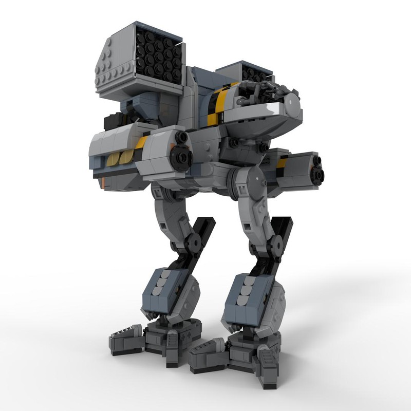 Lego Mad Cat/Timber Wolf OmniMech (Clan Ghost Bear)