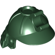 Lego Helmet Ninja, Samurai / Dark Green