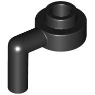 Lego Plate Round 1 x 1 with Vertical Bar / Black