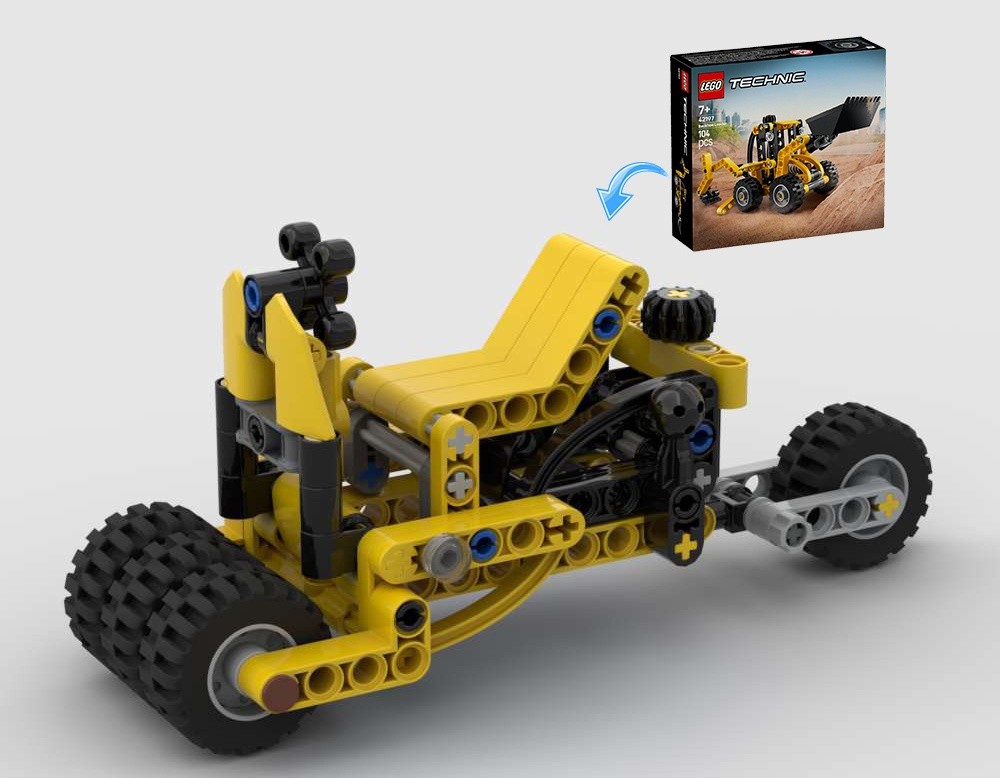 Lego Mini Road Roller 42197 Alternative