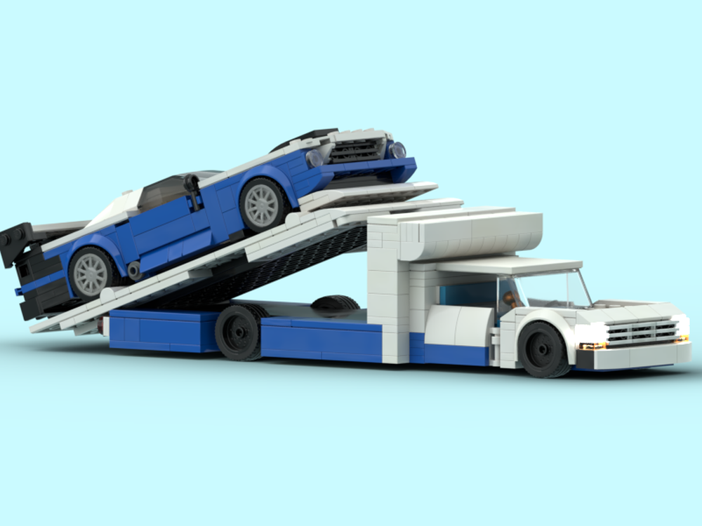 Lego Ford Mustang Trailer