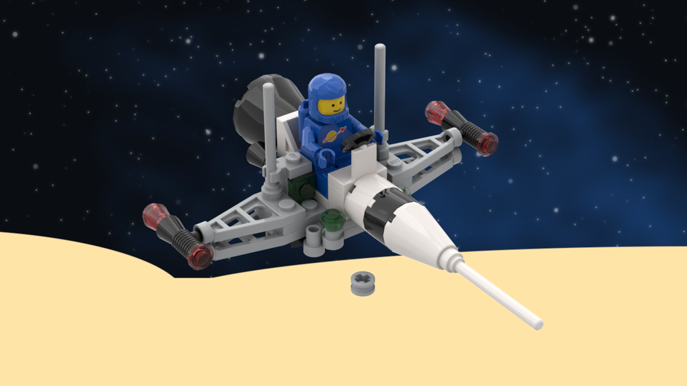 Lego Classic Space Reimagined: Space Dart 6824