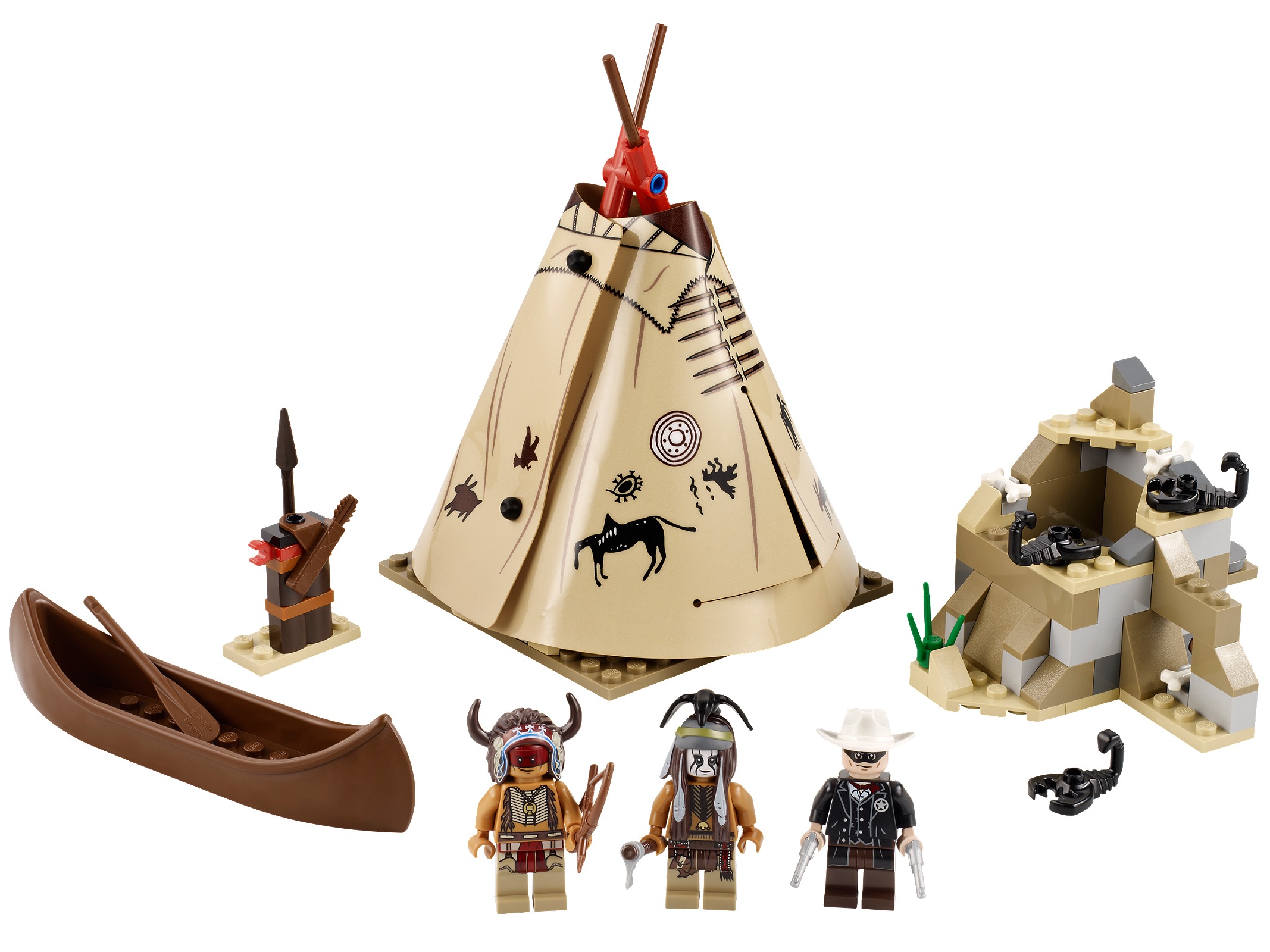 Lego Comanche Camp