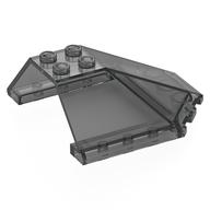 Lego Windscreen 6 x 6 x 2 Canopy / Trans-Black