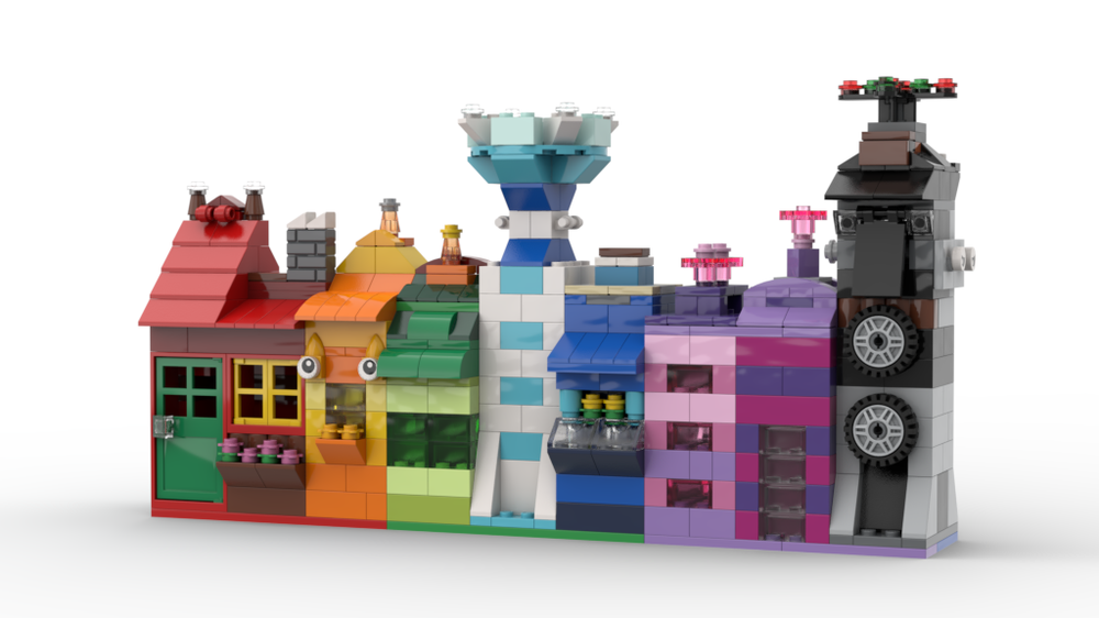 Lego 10695 Rainbow houses
