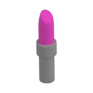 Lego Lipstick with Light Bluish Gray Handle / Dark Pink