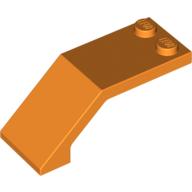 Lego Windscreen 5 x 2 x 1 2/3 / Orange