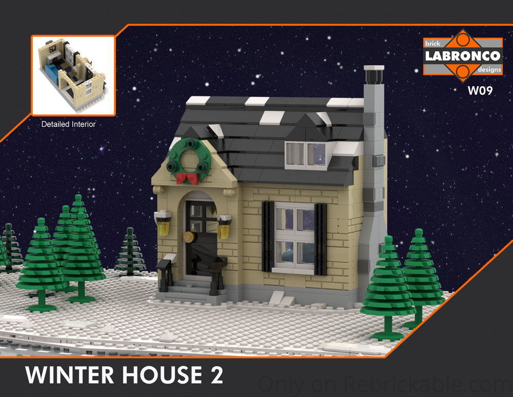 Lego W09 - Winter House 2