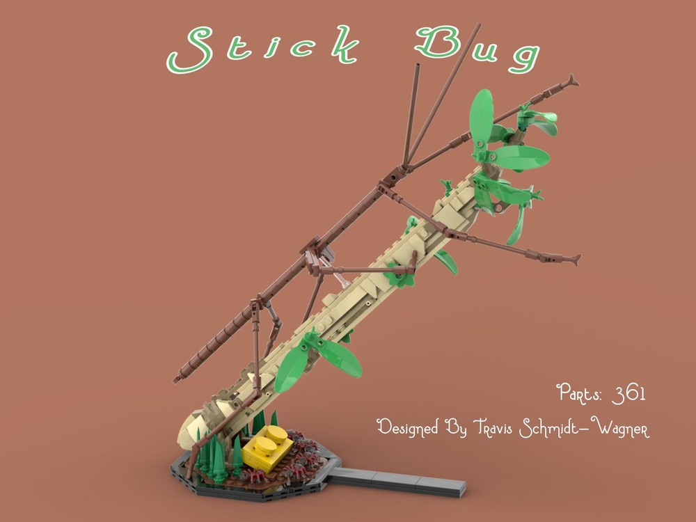 Lego Stick Bug (The Insect Collection Expansion)