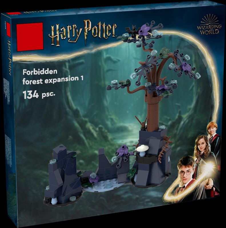 Lego Forbidden forest expansion 1