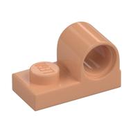 Lego Plate Special 1 x 2 with Pin Hole on Top / Nougat